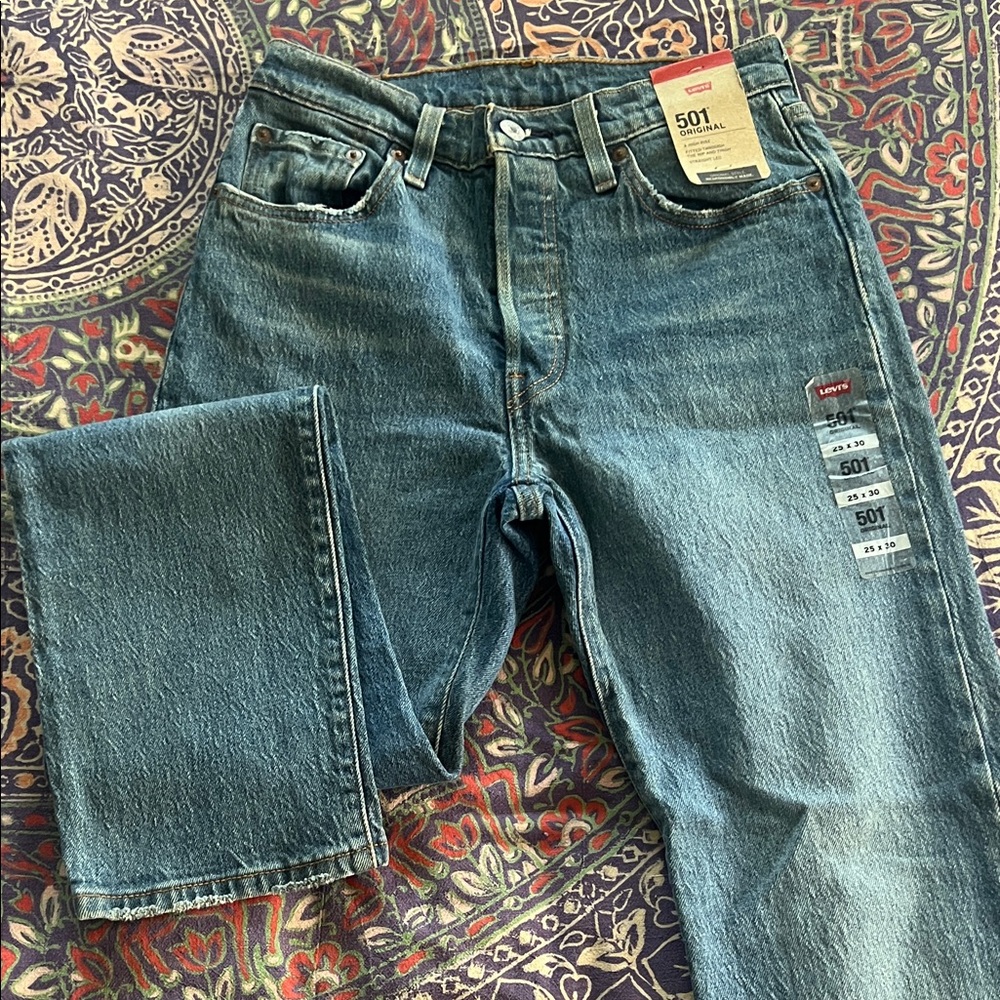 Levi's Classic Blue Straight Jeans